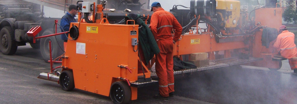 Стандартные укладчики литого асфальта